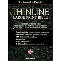 NIV Thinline Bible, Large Print NIV Thinline Bible, Large Print Leather Bound