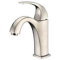 Dawn AB04 1275BN Single-Lever Lavatory Faucet, Brushed Nickel