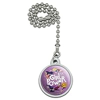 GRAPHICS & MORE DC Super Hero Girls Girl Power Ceiling Fan and Light Pull Chain