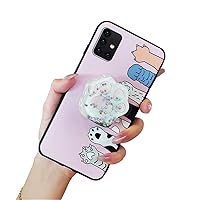 MOSNOVO Galaxy S21 Case, Cute Space Cat Pattern Clear Design Transparent  Plastic Hard Back Case with TPU Bumper Protective Case Cover for Samsung