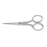 Fiskars Gingher 4' Curved Embroidery Scissors, Silver