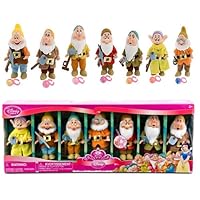 Disney Store Snow White's Seven Dwarfs Doll Gift Set