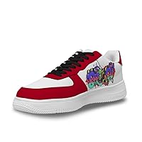 Popular Graffiti (99),red1 Customized Shoes Sports Shoes Men's Shoes Women's Shoes Fashion Cool Animation Basketball Sneakers