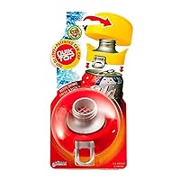 Compac Compac Quiktop Can Cap, Red, Keep Drinks Fresh & Fizzy - Turn Cans Into Bottles (Pack of 3)