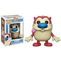 Funko Pop Ren and Stimpy + Protector: Pop! Animation Vinyl Figure (Gift Set Bundled with ToyBop Brand Box Protector Collector Case) (Stimpy)