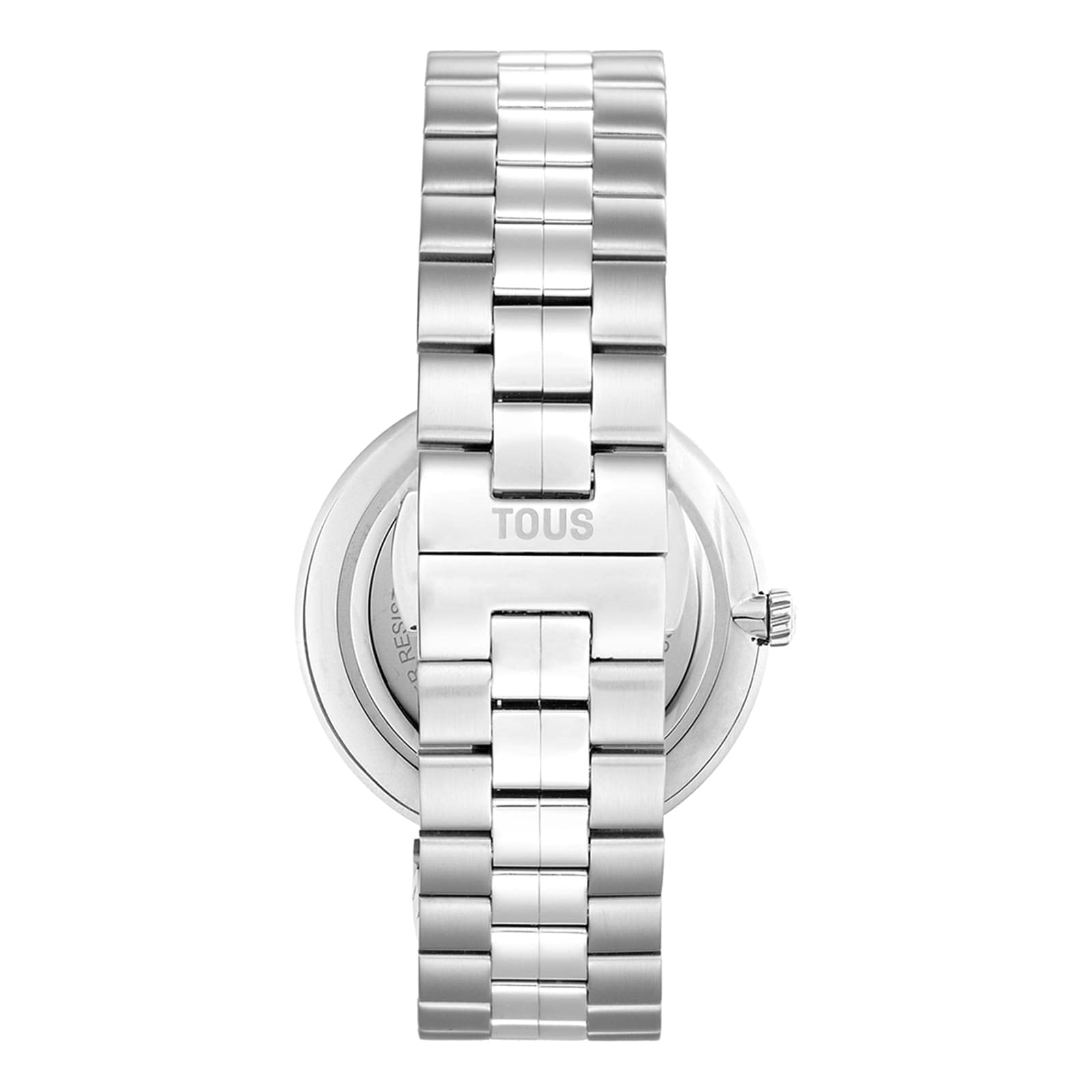 TOUS S-Band Analog Watch with Steel Bracelet, Silver, Bracelet