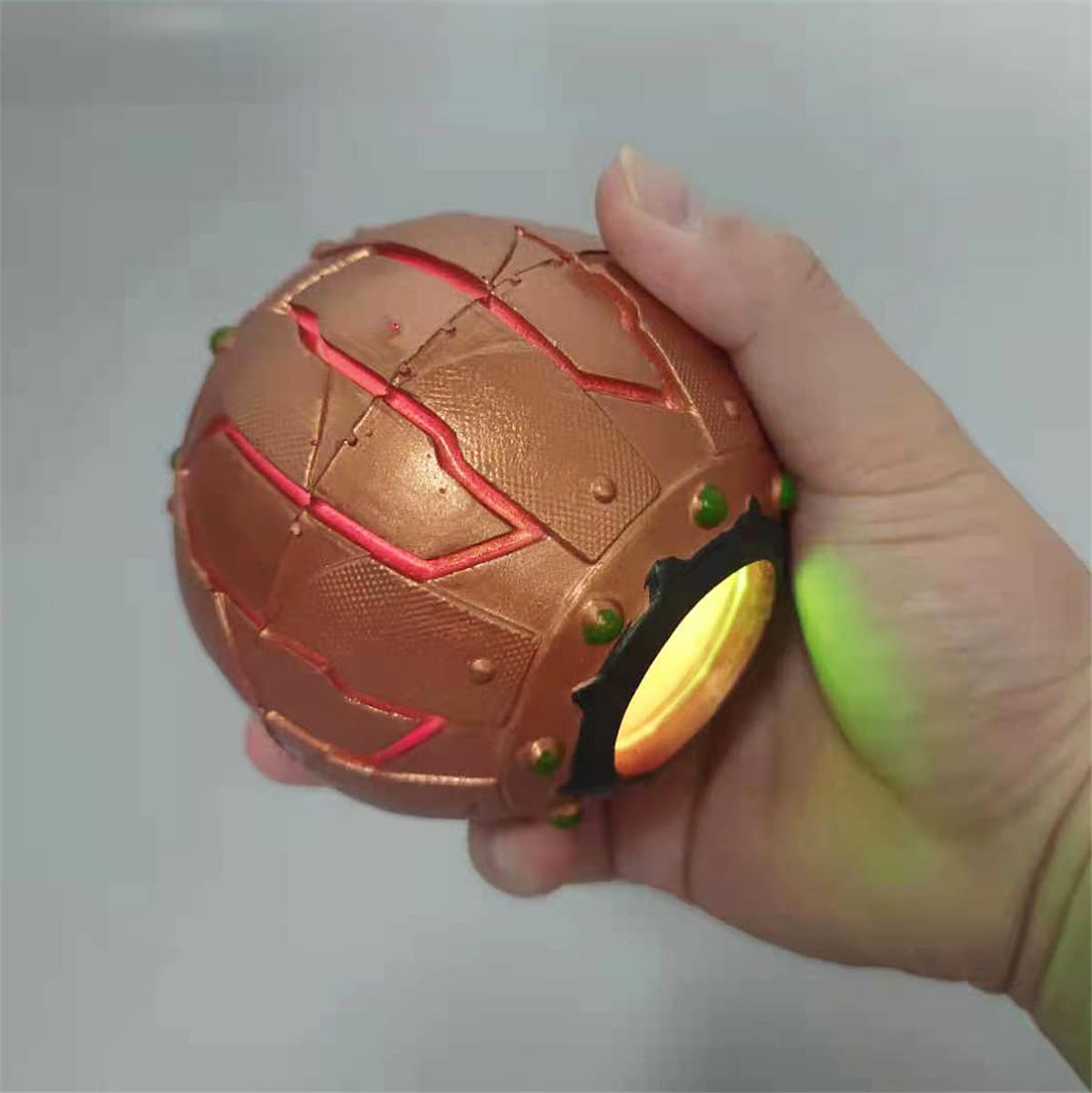 RRANYF Green Goblin Pumpkin Bomb Pop Ball Fidget Toys for Kids Adult Party Birthday Christmas New Year Gifts, Cosplay Accessary Role Play