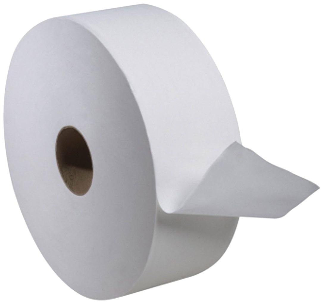 Tork 12021502 Advanced Jumbo Roll 2-Ply Toilet Tissue, White