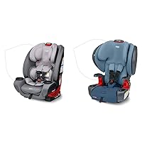 Britax One4Life Convertible Infant Car Seat, 10 Years of Use from 5 to 120 Pounds & Grow with You ClickTight Plus Harness-2-Booster Car Seat, 2-in-1 High Back Booster