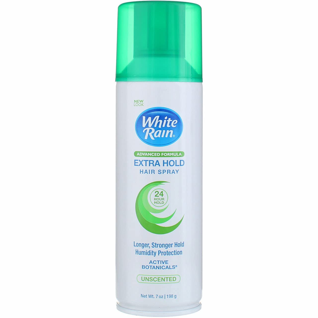 White Rain Aerosol Hairspray Unscented, Extra Hold 7 Oz, 3-Pack