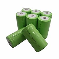 H-ANT D10000mAh NI-MH 1.2V Rechargeable Batteries High Capacity Performance,Rechargeable Type D Batteries Pack of 8