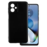 for Motorola G54 5G Ultra Thin Phone Case, Gel Pudding Soft Silicone Phone Case for Motorola Moto G54 Power Edition 6.50 inches (Black)