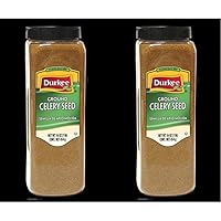 Durkee Ground Celery Seed, 16 Ounce (Pack of 2)