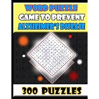 Word puzzle game to prevent Alzheimer's disease: 300 Puzzles