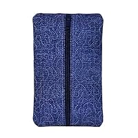 Tissue Pouch Fabric Travel And Purse (Denim-like) (Blue, Denim)