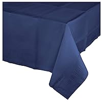 Creative Converting Navy Blue Paper Tablecloths, 3 ct