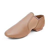 Stelle Jazz Shoes for Girls Boys Leather Unisex Slip-On Dance Shoes (Toddler/Little Kid/Big Kid)