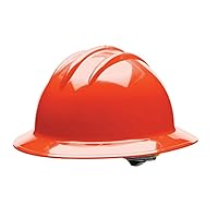 Bullard Full Brim Hard Hat Classic C33 6 Point Ratchet Suspension Hi-viz Orange