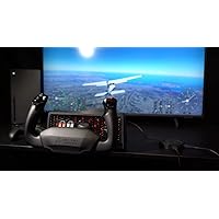 Honeycomb Aeronautical XPC Alpha Yoke & Switch Panel - Aviation Quality for Flight Simulators – Complete Home Cockpit Control System for Student Pilots and Flight Sim Enthusiasts – XBOX/PC