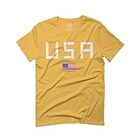 USA American Flag United States of America Patriotic for Men T Shirt