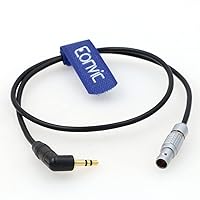 Eonvic Audio Cable Right Angle 3.5mm TRS 1/8'' to 6pin for ARRI Mini LF Camera