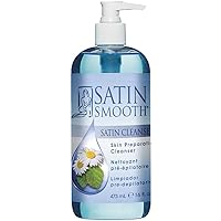 Satin Cleanser Skin Preparation Cleanser, 16 oz