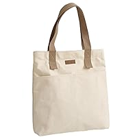 Women's Tote Bag Canvas Solid Color Large Capacity Handbag Female's Shoulder Bags