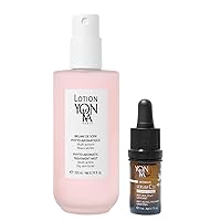 Yonka Hydrating Face Toner, Natural Toning Spray for Dry & Sensitive Skin (6.76 oz) With Yon-Ka Serum C20 Vitamin C Face Serum (5ML)