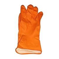 Trimaco SuperTuff Professional Refinishing Gloves, Orange, One Size (Pack of 2)