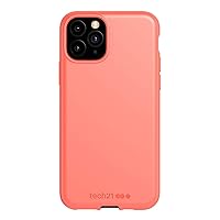 tech21 Studio Colour Mobile Phone Case - Compatible with iPhone 11 Pro Max - Slim Profile and Drop Protection, Coral