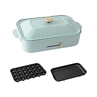 BRUNO compact hot plate BOE021-BGY Blue-gray (Japan Domestic genuine products)