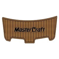 Boat EVA Faux Teak Decking Floor Compatible with 2010 Mastercraft X-1 Swim Platform Pad