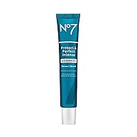 No7 Protect & Perfect Intense Advanced Serum - Anti-Aging Face Serum that Visibly Smoothes & Firms Fine Lines and Wrinkles - Formulated with Hyaluronic Acid and Matrix 3000+ Technology (50 ml)