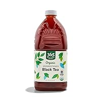 365 by Whole Foods Market, Organic Unsweetened Black Tea, 64 Fl Oz