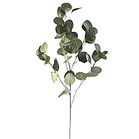 Artificial Flowers for Fall Flower Decor Plants Home Leaf Bush Wedding Office Garden Home Decor (Green, One Size)