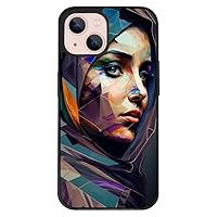 Hijab Girl iPhone 13 Case - Cool Phone Accessories - Gifts for Muslim Multicolor