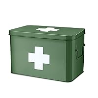 First Aid Medicine Box Supplies Kit Organizer - Empty 13