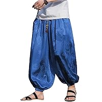 Summer Hippie Baggy Pants for Men Yoga Aladdin