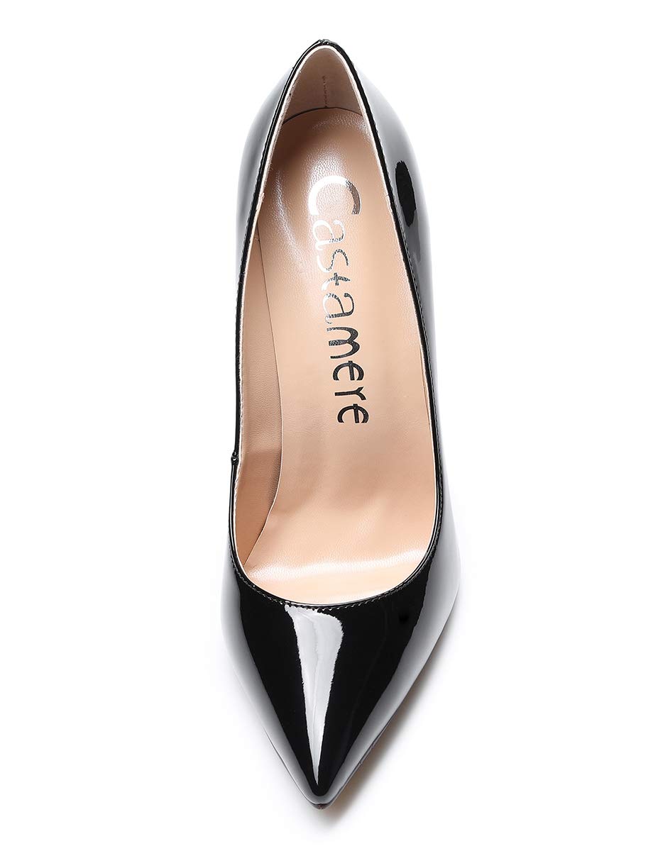 Castamere Women's High Heels Slip-On Pumps Pointy-Toe Elegant Stilettos Wedding Party Sexy Heel Shoes 12CM Heels Pump