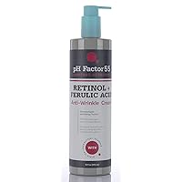 5.5 Clinical Retinol Moisture Cream, Anti-Aging & Skin Firming, 16 Fl Oz w/ Pump, For Face, Body & Hands, Made in USA
