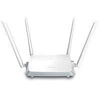 D-Link R12, Eagle Pro Ai Smart WiFi Internet Router (AC1200) - High Power Gigabit Ethernet Dual Band, Enhanced Parental Controls, Compatible with Alexa and Google