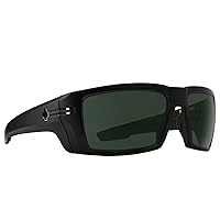 SPY Optic Rebar ANSI, Rectangular Wrap Sunglasses, Color and Contrast Enhancing Lenses