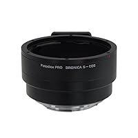 Fotodiox Pro Lens Mount Adapter - Bronica S (Z, D, C, S2, C2, EC, EC-TL) Lens to Canon EOS (EF, EF-S) Camera System (Such as 7D, 60D, 5D Mark III and More)