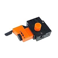 1PC Electric Hand Drill Speed Control Trigger Switch FA2-6/1BEK Lock on Power Tool Wholesale