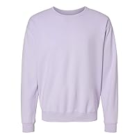 Hanes mens Garment Dyed Fleece Crewneck Sweatshirt