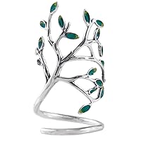 Innovative The Tree Of Life Sterling Silver Open Ring