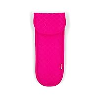 MIAMICA Malibu Babe Hair Iron Case Heat Resistant Lining Packing Organizer - Pink Quilted