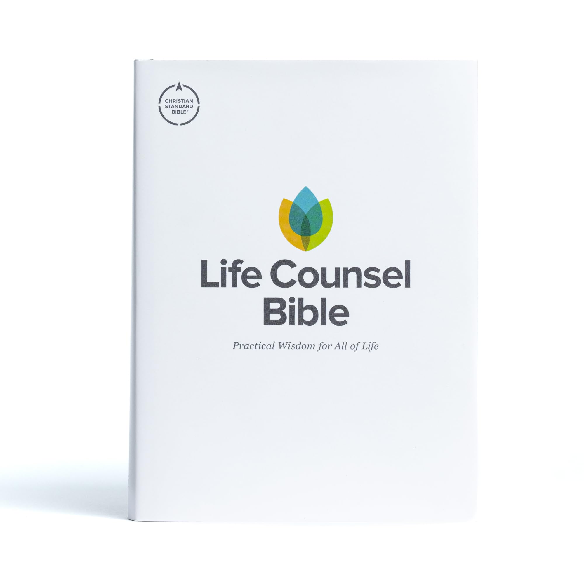 CSB Life Counsel Bible, Hardcover, Black Letter, Articles, Word Studies, Quotes, Cross-References, Easy-to-Read Bible Serif Type
