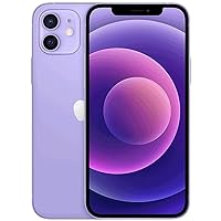Apple iPhone 12, 64GB, Purple - Unlocked (Renewed Premium)
