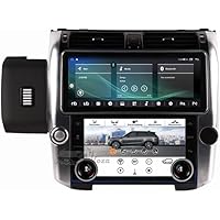 Yoza Carplay Car Radio for Land Rover Discovery 4 LR4 Discovery Ⅳ 2009-2016 Android Stereo Touch Screen Multimedia Player GPS Navigation 4G WiFi Gift Tools (A-8Core 8-128G)